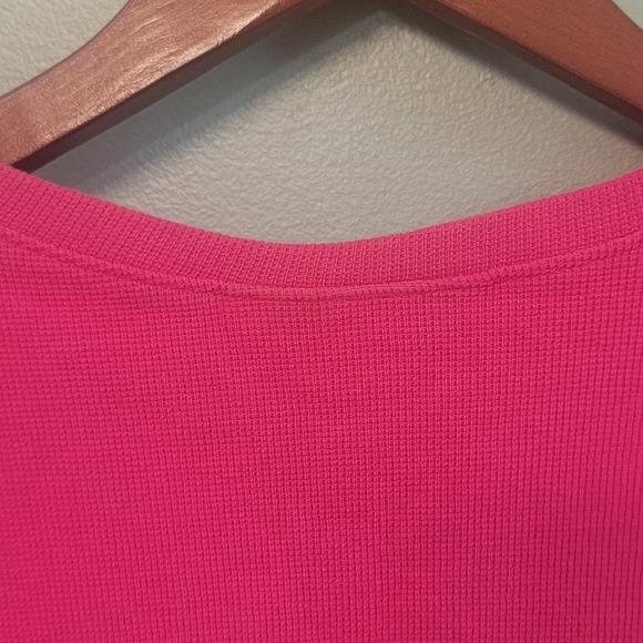 Vintage Old Dell Designs Tropical Beachy Boxy Cut Cotton Womens Top Size Large P - Picture 4 of 11